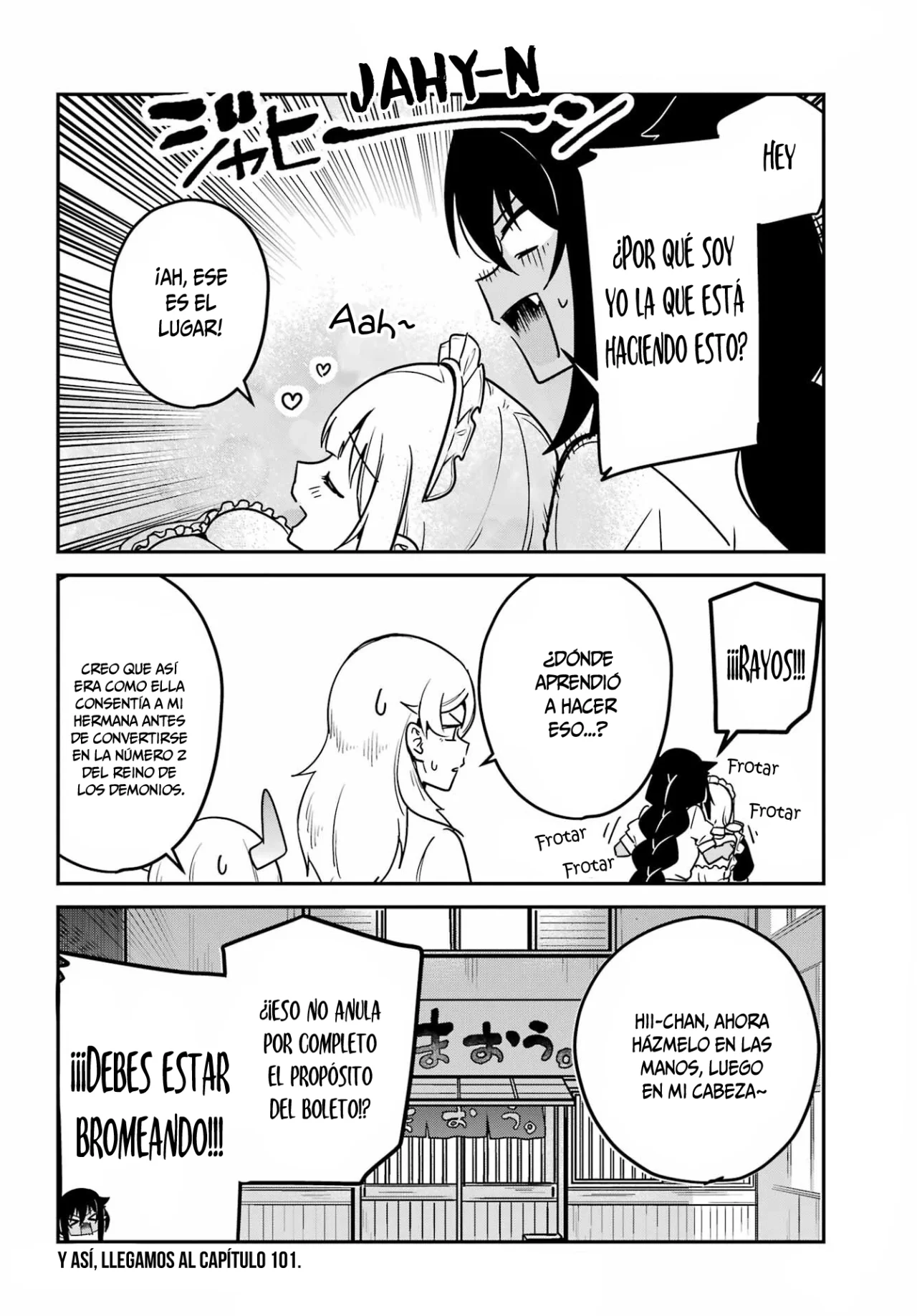 Jahy-sama wa Kujikenai! Capítulo 100 - Page 18