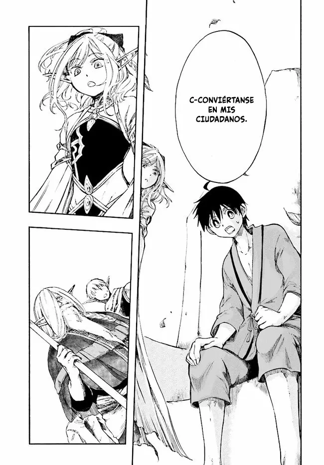 Isekai Mokushiroku Mynoghra: Hametsu no Bunmei de Hajimeru Sekai Seifuku Capítulo 3.2 - Page 7