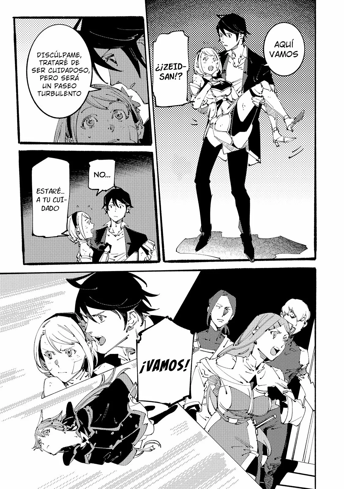 Black na Kishidan no Dorei ga White na Boukensha Guild ni Hikinukarete S-Rank ni Narimashita Capítulo 10 - Page 5