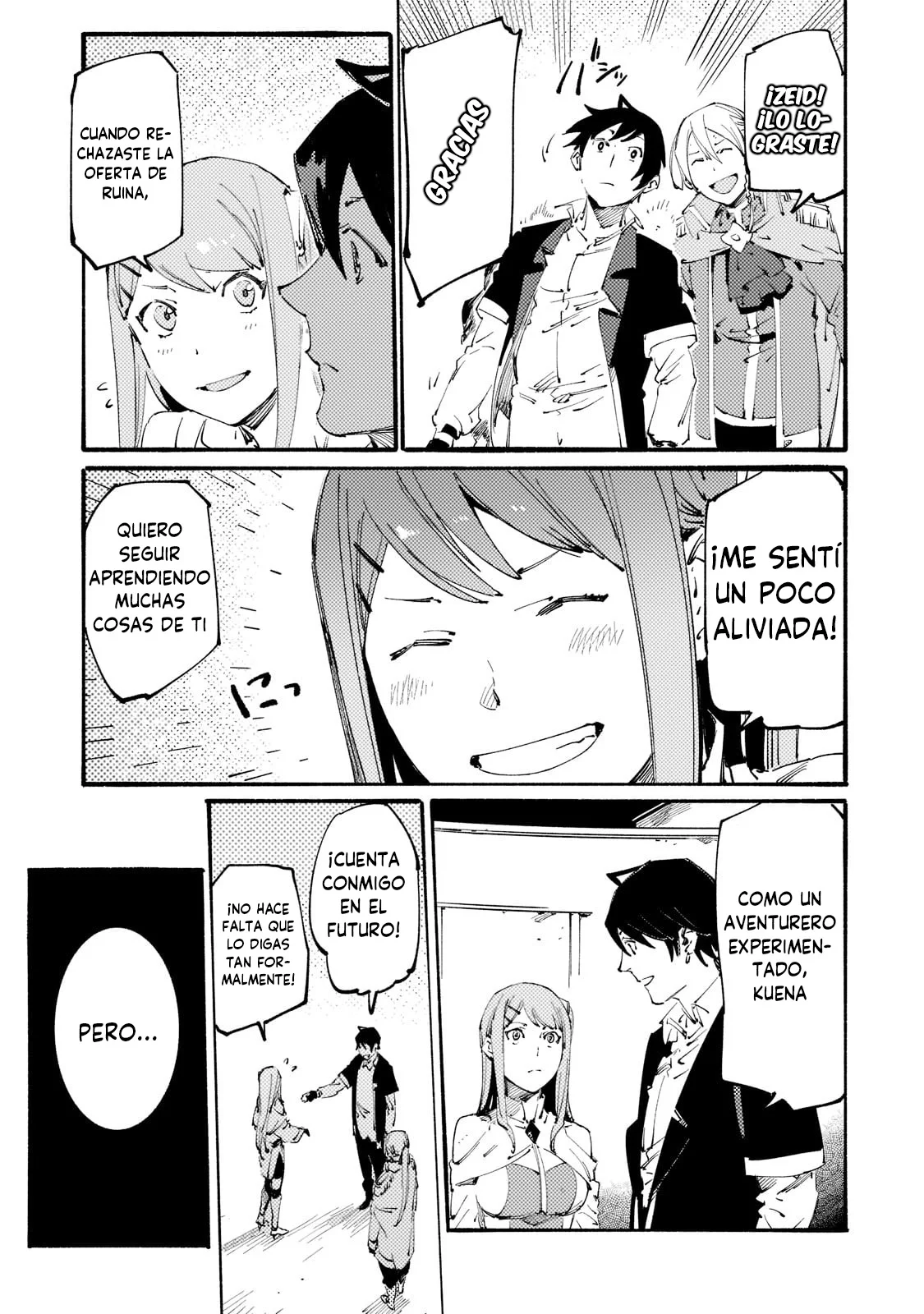 Black na Kishidan no Dorei ga White na Boukensha Guild ni Hikinukarete S-Rank ni Narimashita Capítulo 18.2 - Page 10