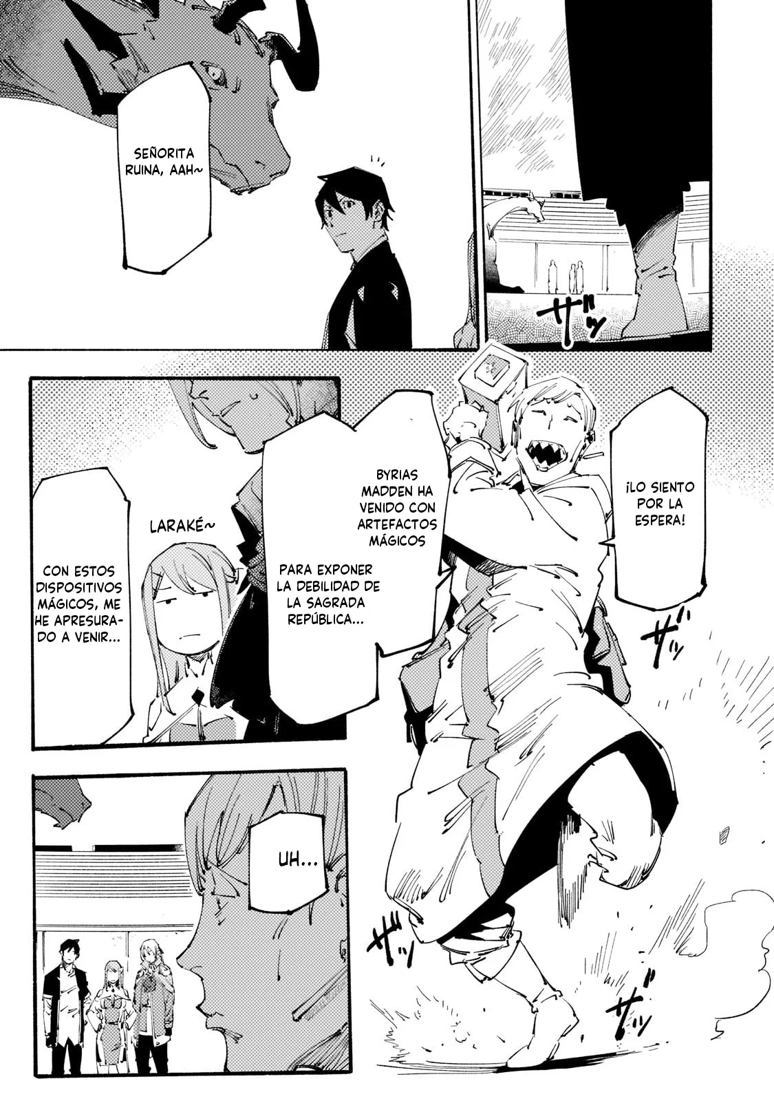 Black na Kishidan no Dorei ga White na Boukensha Guild ni Hikinukarete S-Rank ni Narimashita Capítulo 18.2 - Page 16