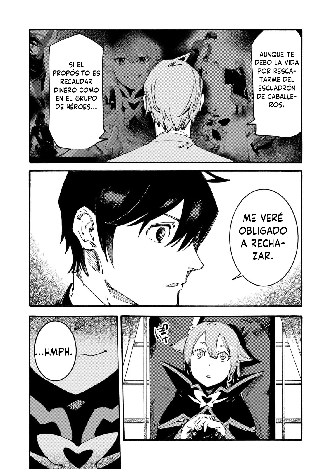 Black na Kishidan no Dorei ga White na Boukensha Guild ni Hikinukarete S-Rank ni Narimashita Capítulo 19.1 - Page 9