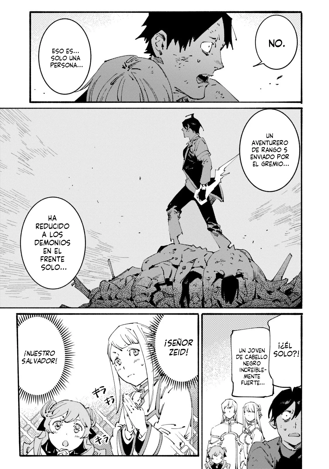 Black na Kishidan no Dorei ga White na Boukensha Guild ni Hikinukarete S-Rank ni Narimashita Capítulo 20.2 - Page 18