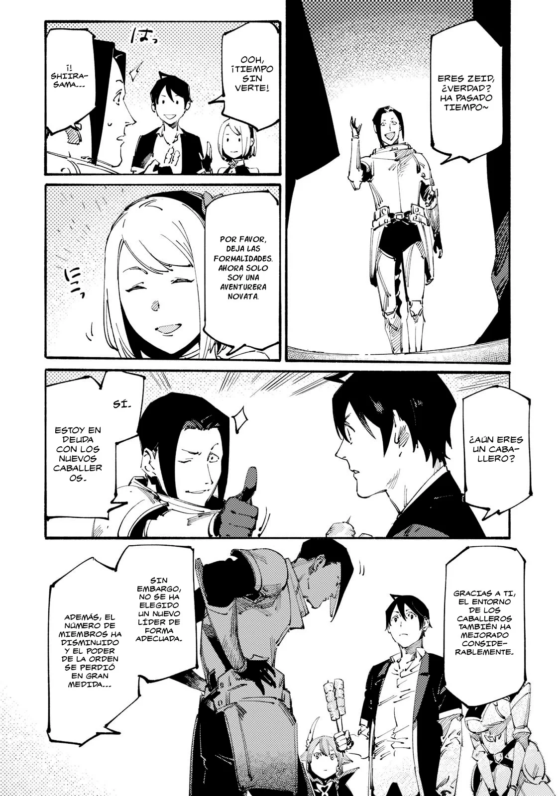 Black na Kishidan no Dorei ga White na Boukensha Guild ni Hikinukarete S-Rank ni Narimashita Capítulo 20 - Page 7