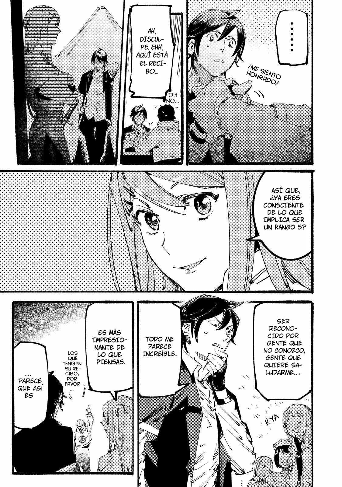 Black na Kishidan no Dorei ga White na Boukensha Guild ni Hikinukarete S-Rank ni Narimashita Capítulo 5 - Page 6