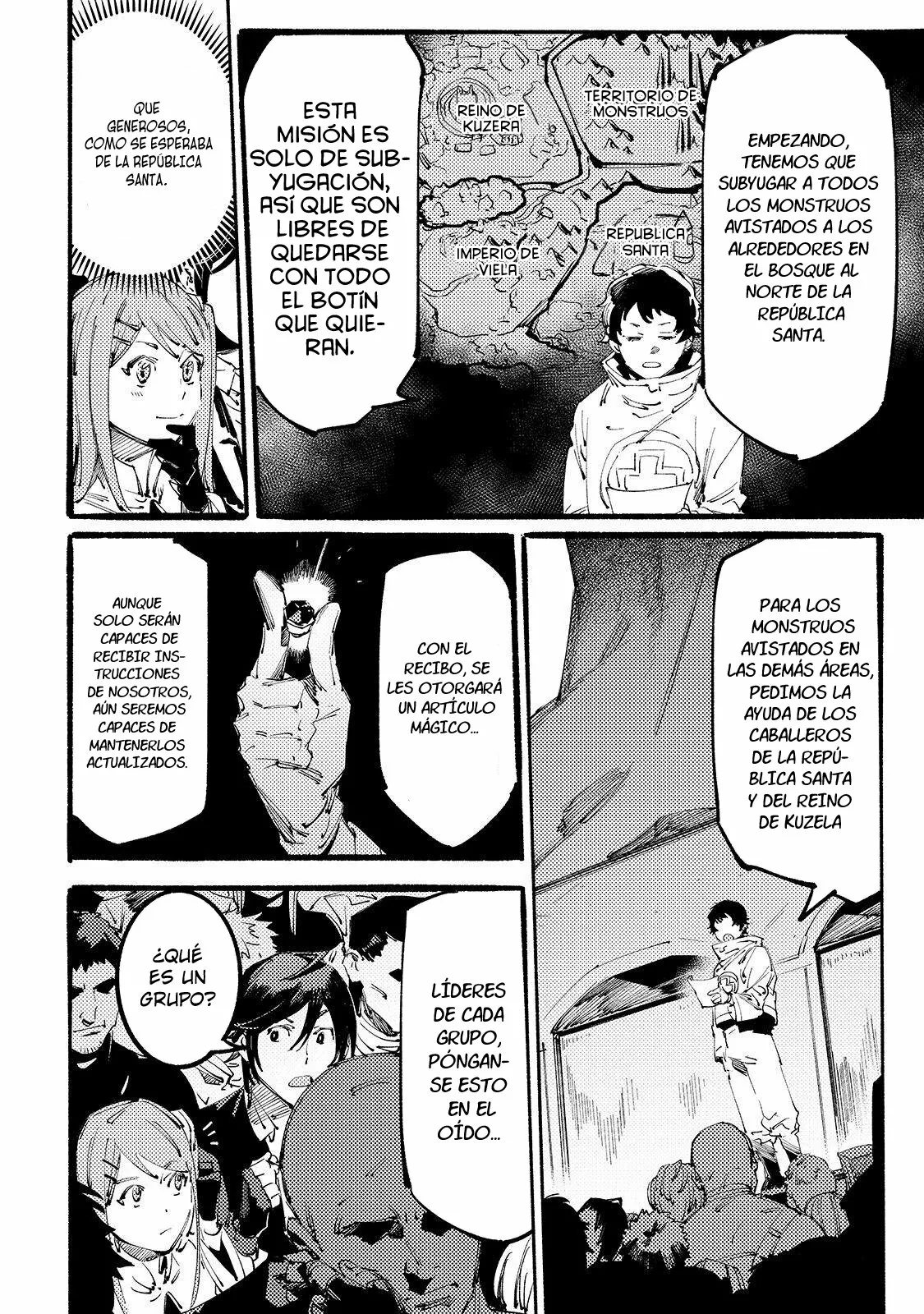 Black na Kishidan no Dorei ga White na Boukensha Guild ni Hikinukarete S-Rank ni Narimashita Capítulo 5 - Page 7